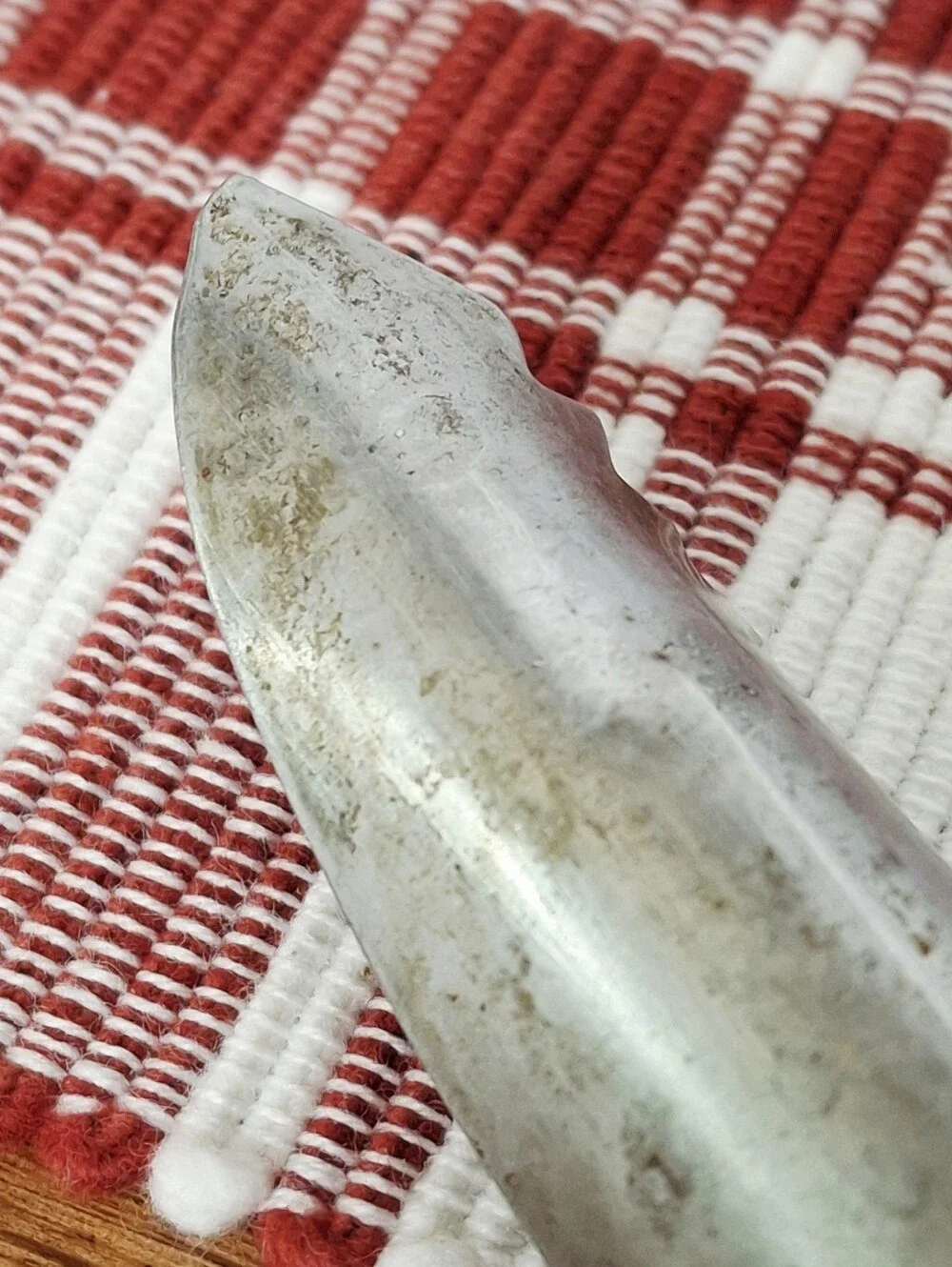 Vintage Red Potato Vegetable Fruit Peeler Corer Serrated Kitchen Collectible